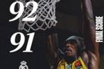 上半场23分！朗尼-沃克全场比赛砍27分2板4助 带队一分险胜皇马！